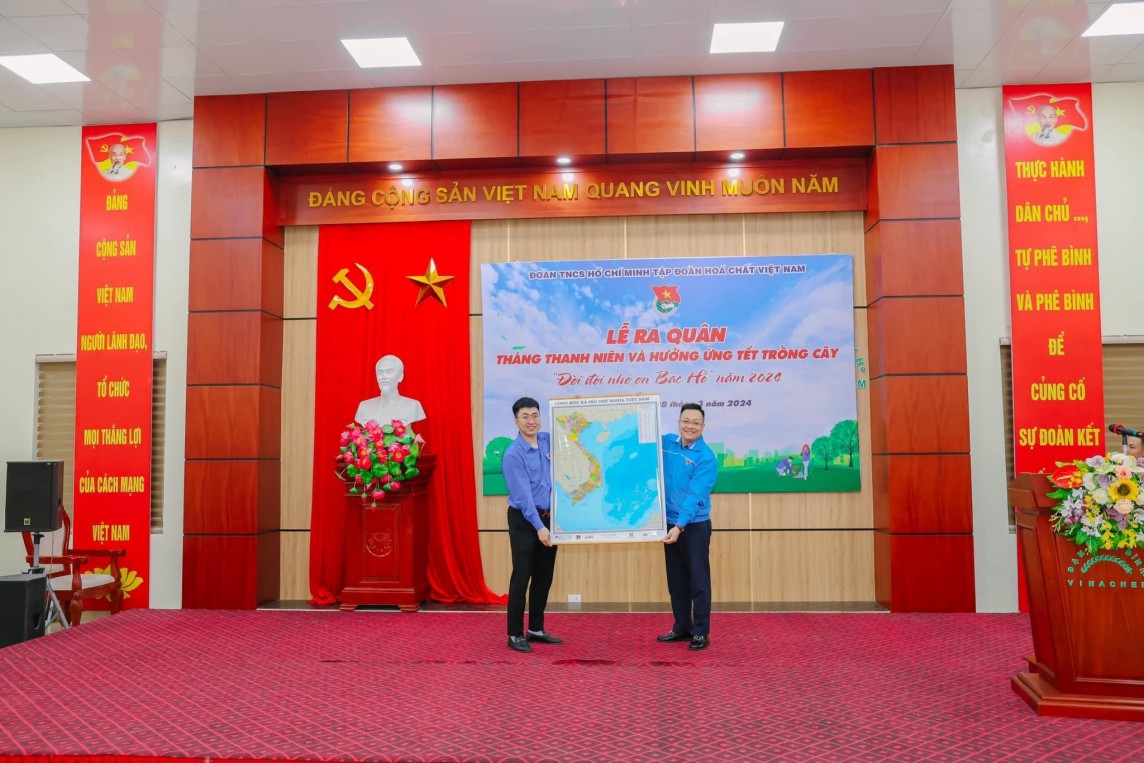 Đoàn thanh niên Tập đoàn Hóa chất Việt Nam khởi động Tháng Thanh niên với nhiều hoạt động ý nghĩa