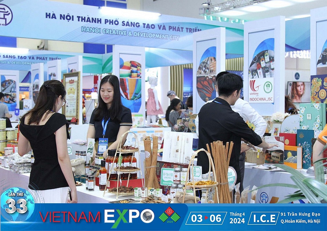 Vietnam Expo 2024: Quy tụ gần 500 doanh nghiệp tham gia xúc tiến thương mại