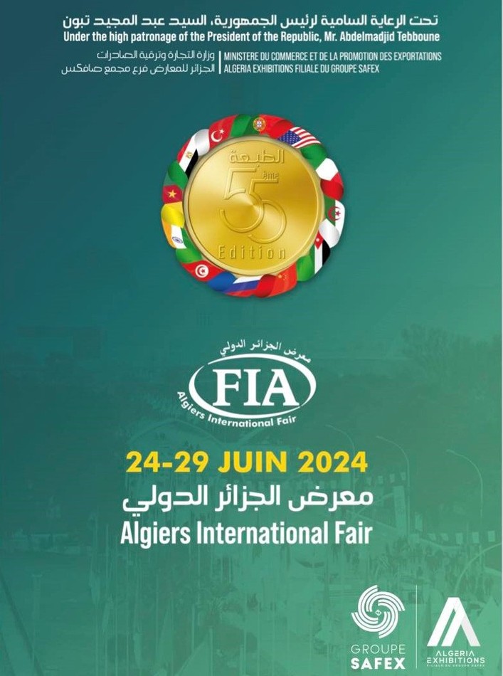 Mời doanh nghiệp tham dự Hội chợ quốc tế Alger 2024