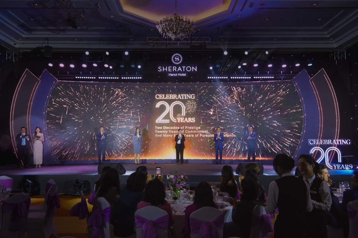 Khách sạn Sheraton Hà Nội kỷ niệm 20 năm thành lập