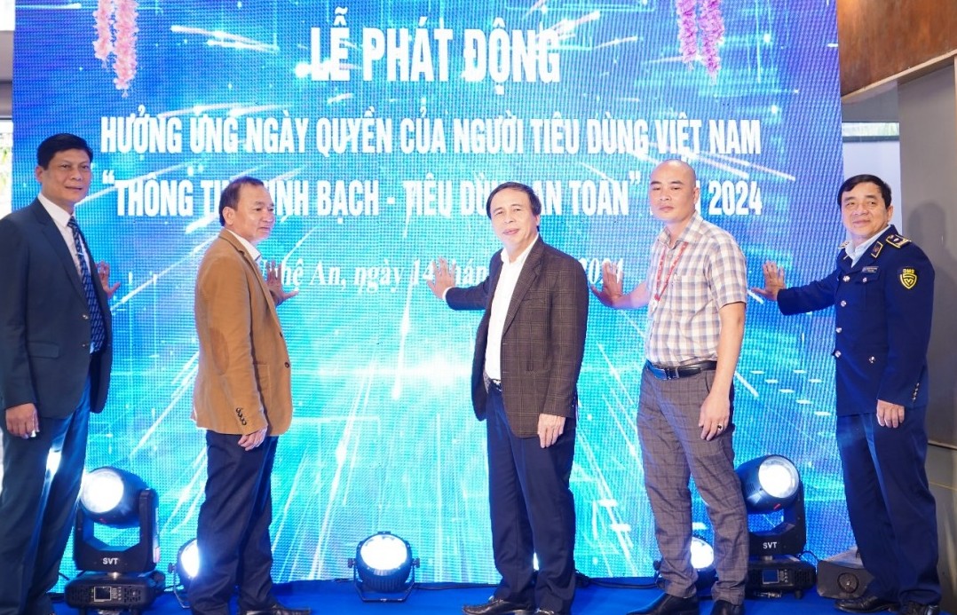 Nghệ An phát động Ngày Quyền của người tiêu dùng Việt Nam 2024