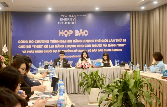 Công bố chuỗi hoạt động hưởng ứng Đại hội Năng lượng thế giới lần thứ 26 tại Việt Nam