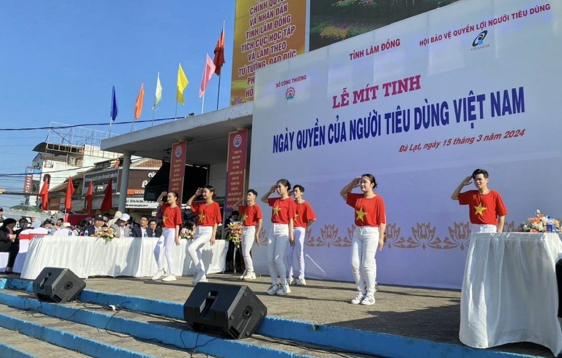 Lâm Đồng: Nhiều hoạt động hưởng ứng Ngày Quyền của người tiêu dùng Việt Nam