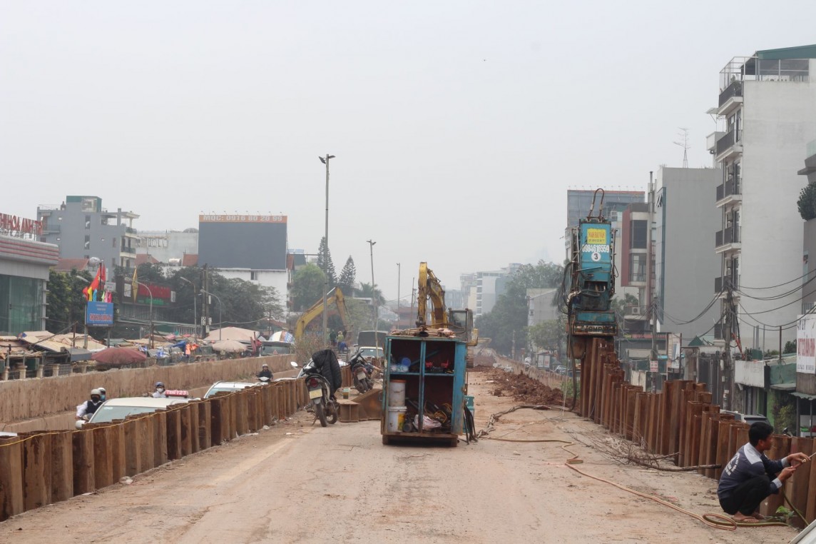 Hà Nội: Những tuyến đường giao thông trọng điểm sắp về đích