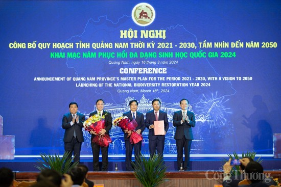 Phó Thủ tướng Trần Lưu Quang dự công bố Quy hoạch tỉnh Quảng Nam thời kỳ 2021 – 2030