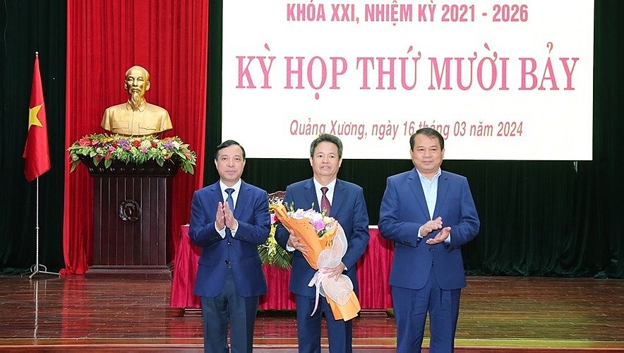 Thanh Hóa: Ông Nguyễn Huy Nam được bầu giữ chức Chủ tịch UBND huyện Quảng Xương