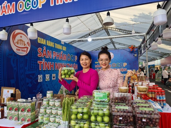 Ninh Thuận lan tỏa, quảng bá các sản phẩm OCOP tại Hội Báo toàn quốc 2024