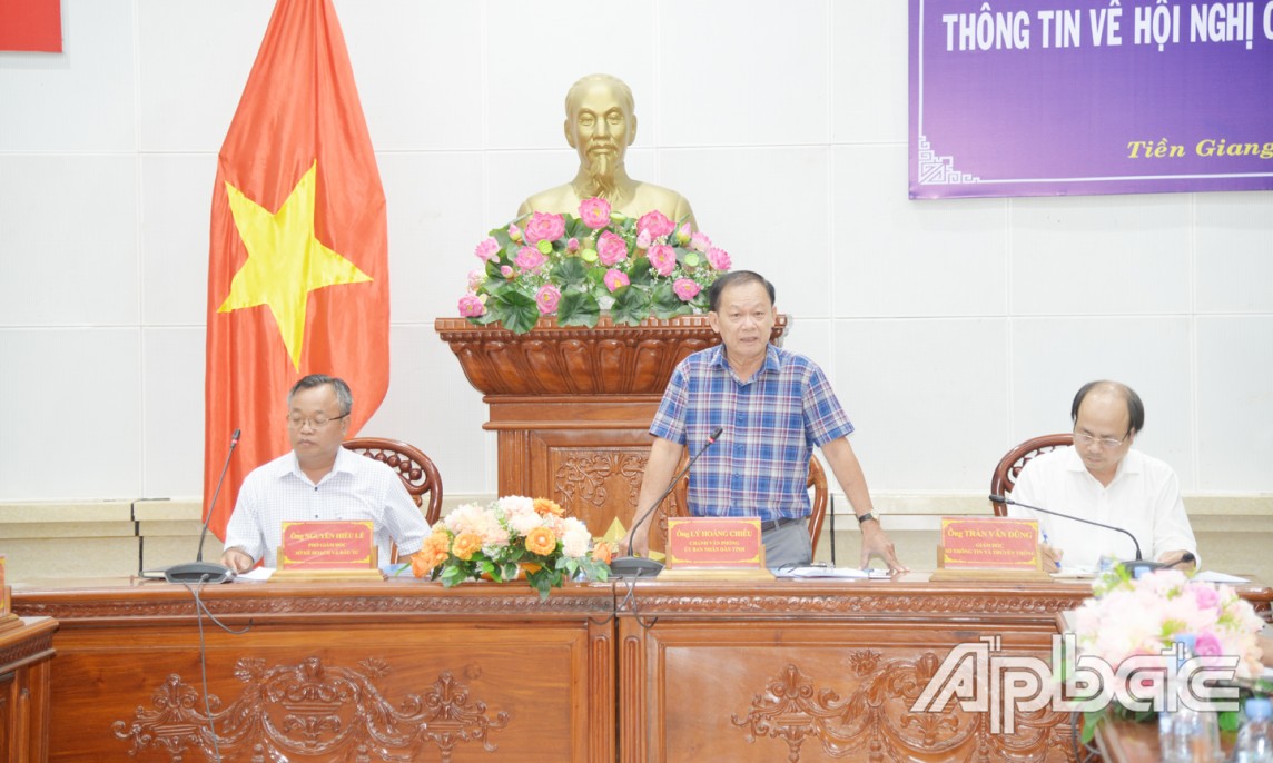 Hội nghị công bố quy hoạch và xúc tiến đầu tư tỉnh Tiền Giang