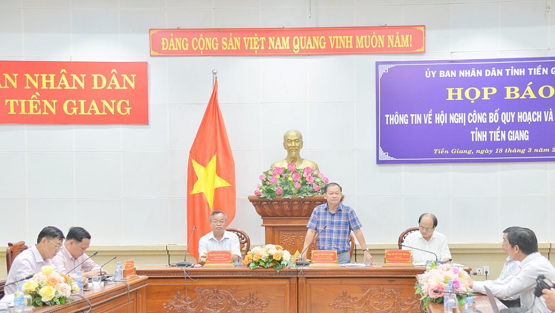 Hội nghị công bố quy hoạch và xúc tiến đầu tư tỉnh Tiền Giang