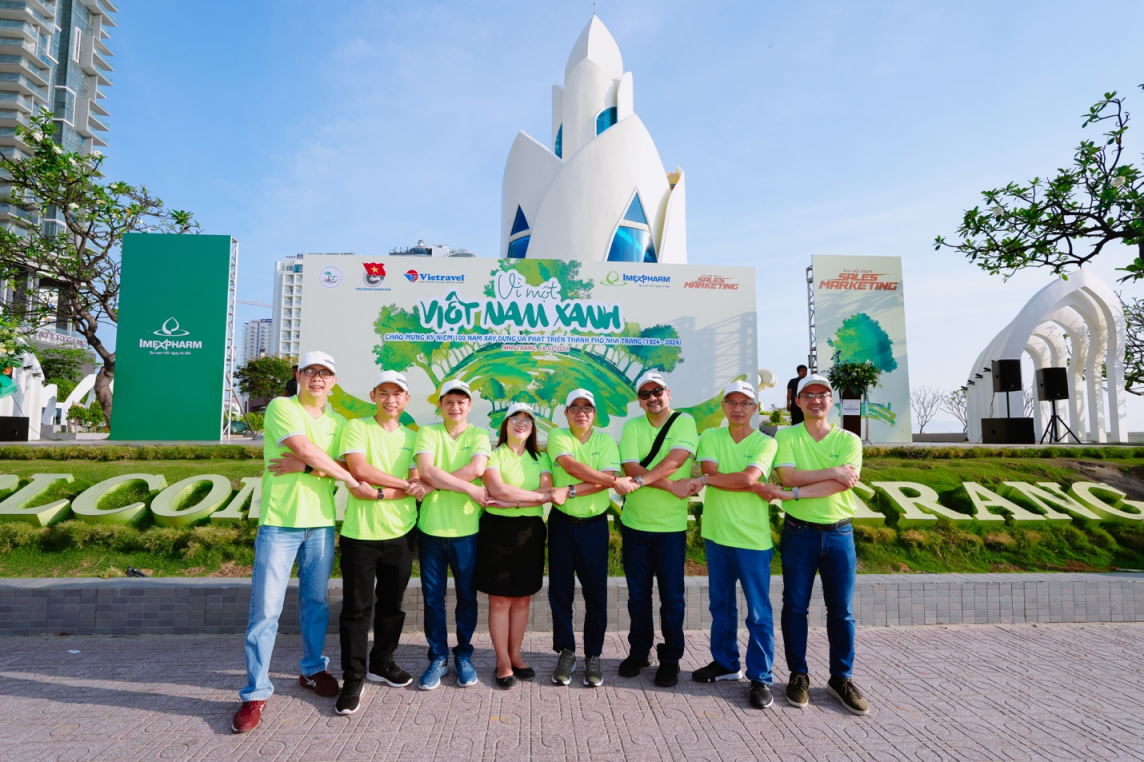 Imexpharm chung tay cùng thành phố Nha Trang bảo vệ môi trường