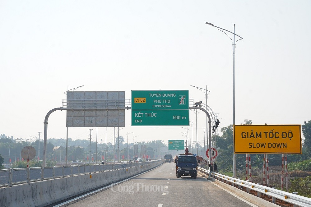 Nâng cấp đường Hồ Chí Minh kết nối với cao tốc Tuyên Quang - Phú Thọ
