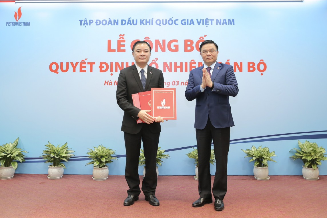 Công bố và trao quyết định bổ nhiệm Tổng giám đốc Tập đoàn Dầu khí Việt Nam