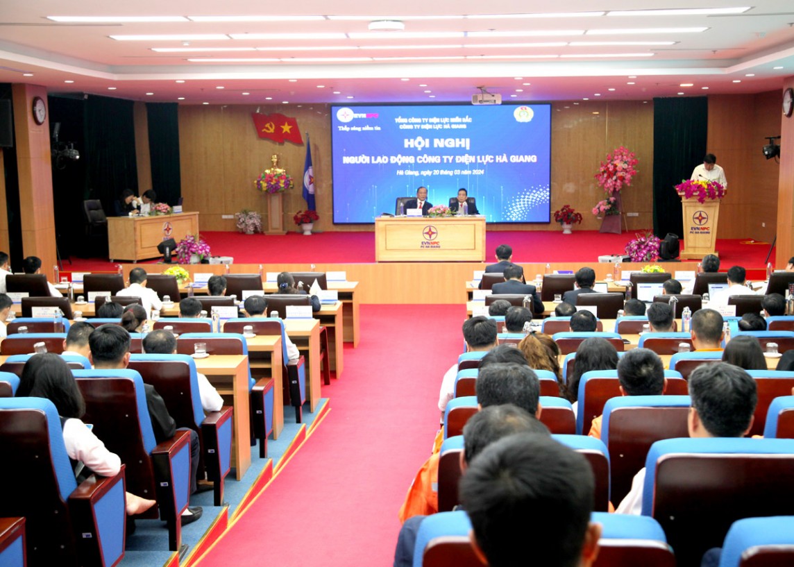 Công ty Điện lực Hà Giang tổ chức Hội nghị người lao động năm 2024