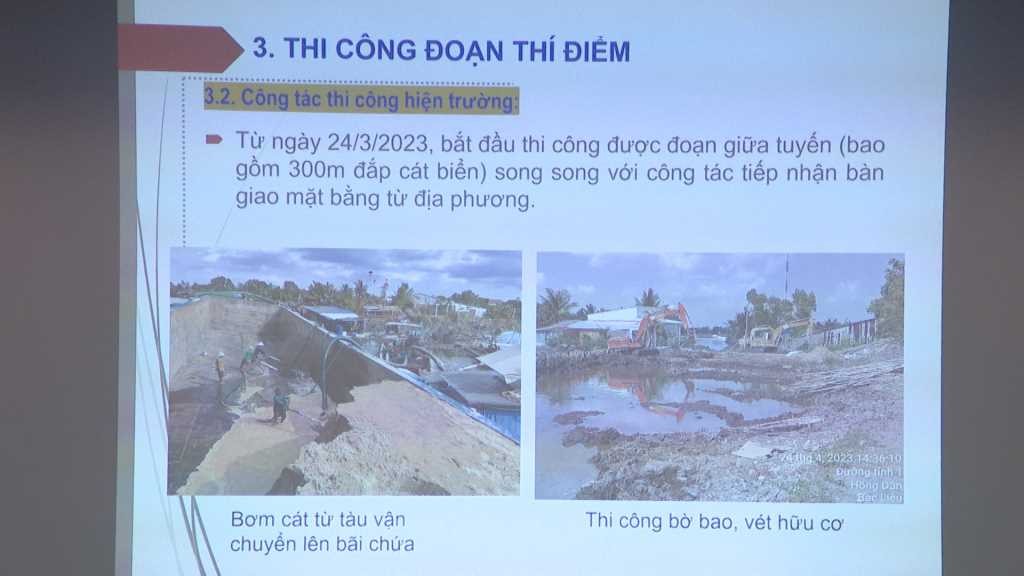 Quảng Ninh: Nghiên cứu thí điểm dùng cát biển làm nền đường tại nhiều dự án