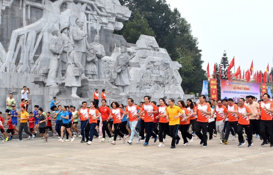 Tuyên Quang phát động “Ngày chạy Olympic vì sức khỏe toàn dân”