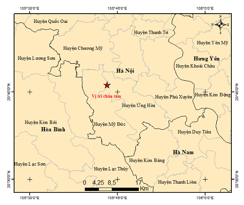 Động đất 4 độ richter ở Hà Nội: Nguy hiểm ở mức độ nào?