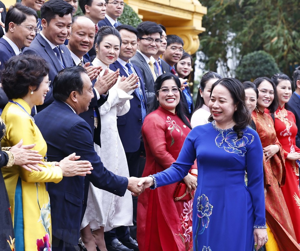 Quyền Chủ tịch nước Võ Thị Ánh Xuân gặp mặt Hội Doanh nhân Trẻ Việt Nam