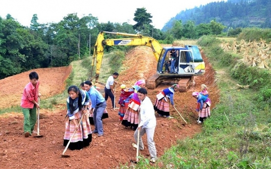 Lào Cai đặt mục tiêu mỗi xã đạt tối thiểu 1 tiêu chí xây dựng nông thôn mới năm 2024