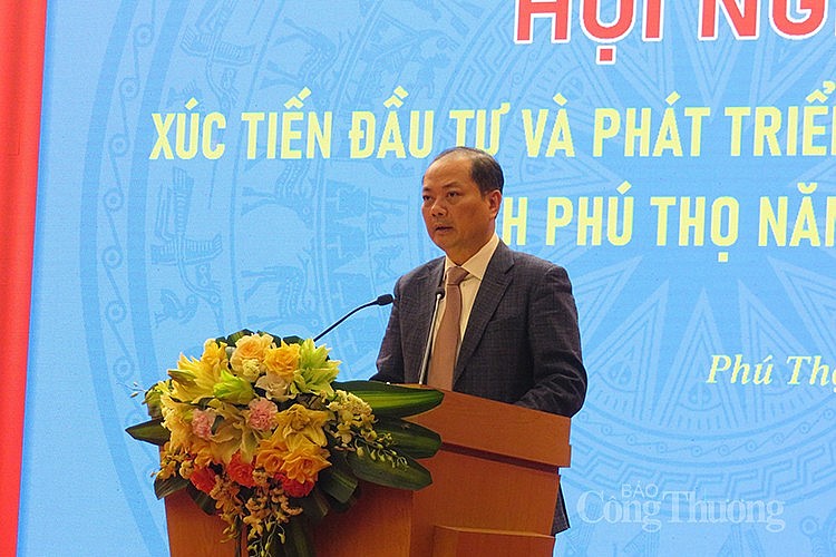ông Nguyễn Anh Sơn – Cục trưởng Cục Xuất nhập khẩu (Bộ Công Thương) phát biểu khai mạc Hội nghị