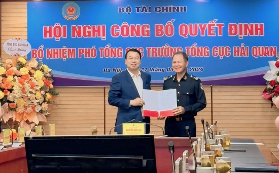 Ông Đinh Ngọc Thắng được bổ nhiệm giữ chức Phó Tổng cục trưởng Tổng cục Hải quan