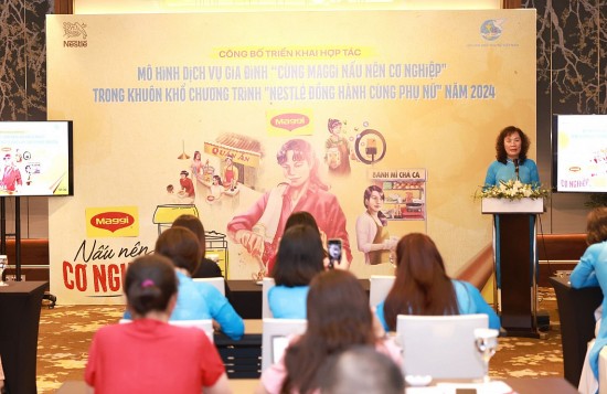 Hội Liên hiệp Phụ nữ và Nestlé Việt Nam hợp tác xây dựng mô hình dịch vụ gia đình
