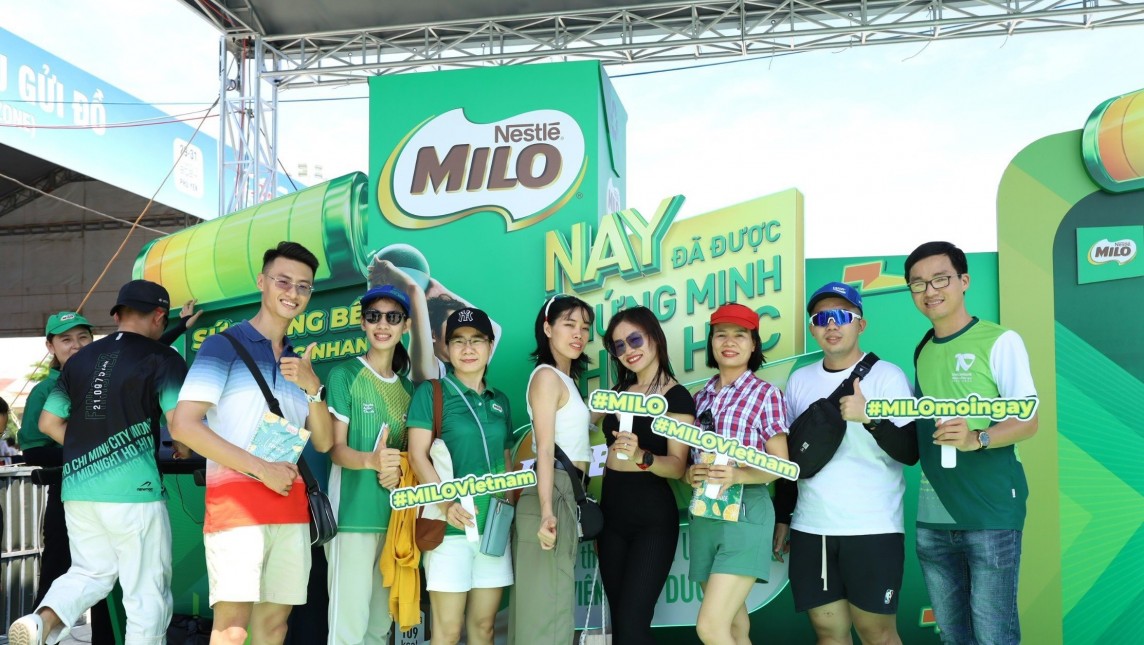 NESTLÉ MILO đồng hành nâng cao sức bền cho thế hệ trẻ Việt Nam