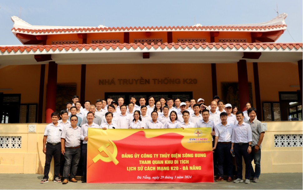 Đảng bộ Công ty tham quan khu di tích lịch sử cách mạng K20 – Đà Nẵng