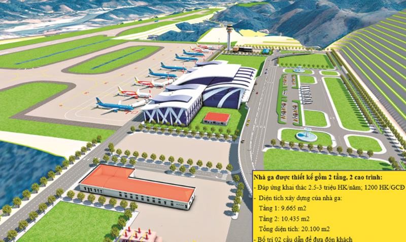 Lào Cai: Tăng thêm hơn 725  tỷ đồng vốn ngân sách làm Dự án Cảng hàng không Sa Pa