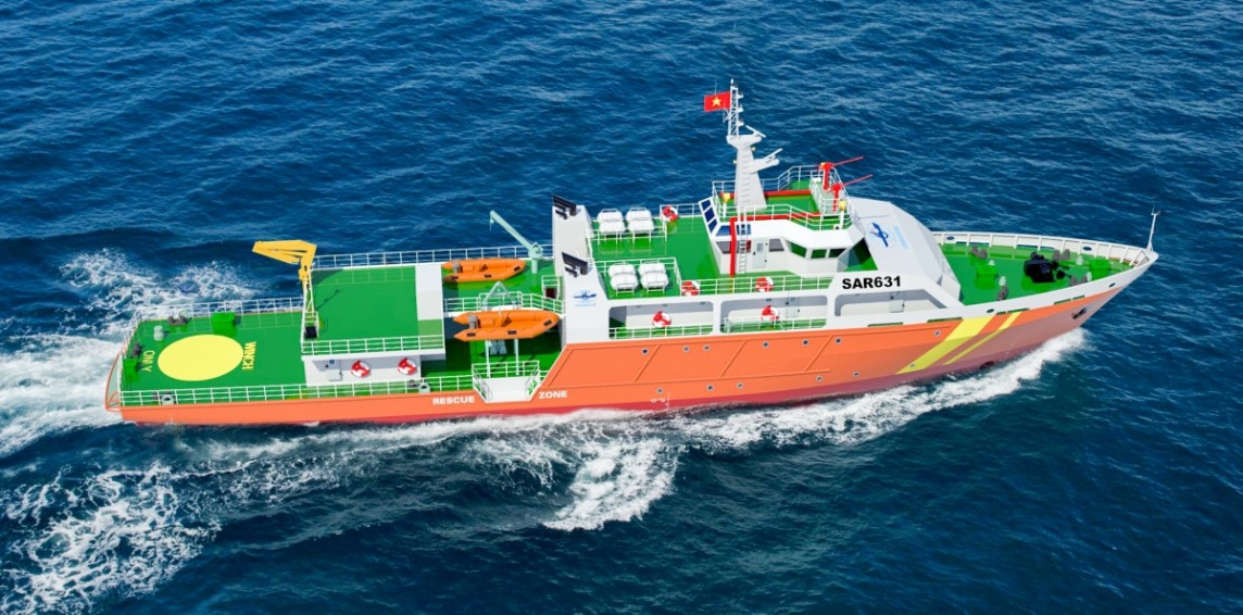 Tổng cục Công nghiệp Quốc phòng đóng siêu tàu cứu nạn hiện đại nhất Việt Nam