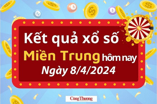 Kết quả Xổ số miền Trung ngày 8/4/2024, KQXSMT ngày 8 tháng 4, XSMT 8/4, xổ số miền Trung hôm nay