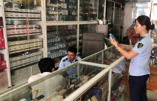 Bình Thuận: Phạt 30 triệu đồng một cơ sở kinh doanh mỹ phẩm nhập lậu