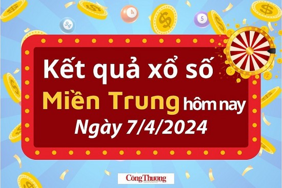 XSMT 7/4, Kết quả xổ số miền Trung hôm nay 7/4/2024,xổ số miền Trung ngày 7 tháng 4, trực tiếp XSMT 7/4