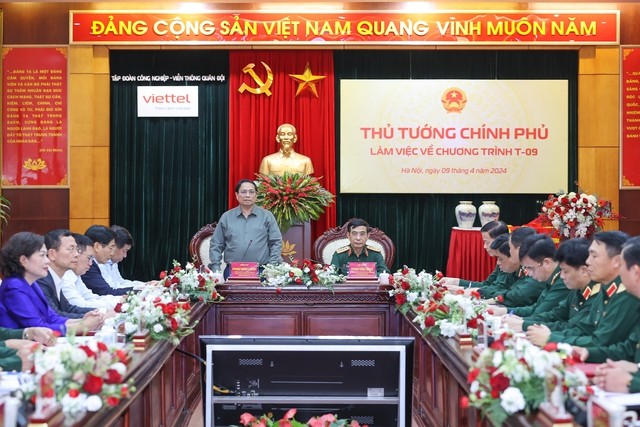 Viettel góp phần tạo nền móng xây dựng nền công nghiệp quốc phòng Việt Nam chủ động, tự cường, lưỡng dụng