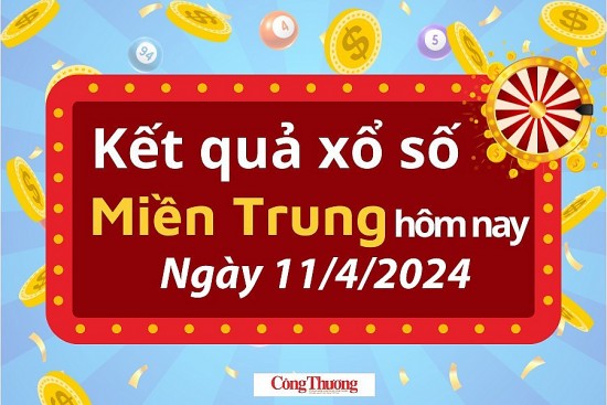 Kết quả Xổ số miền Trung ngày 11/4/2024, KQXSMT ngày 11 tháng 4, XSMT 11/4, xổ số miền Trung hôm nay