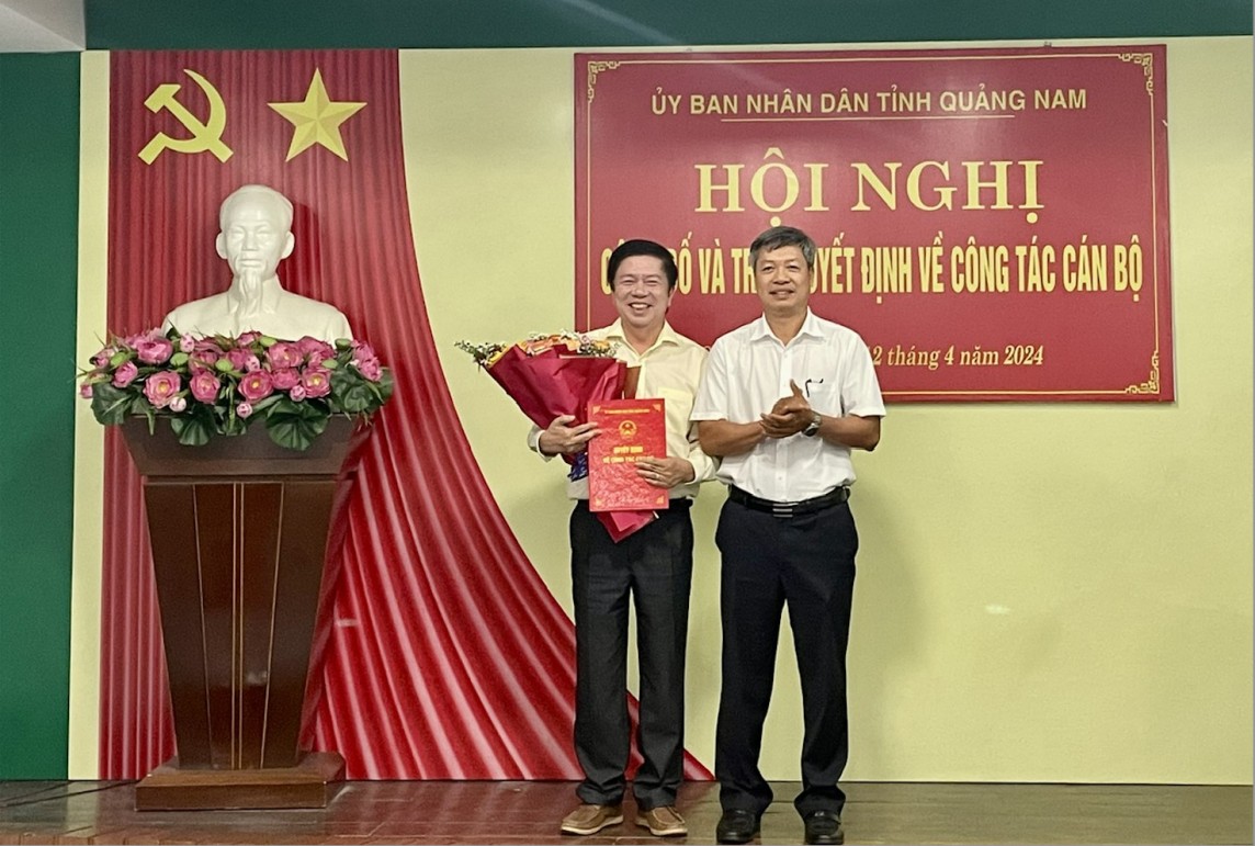 Quảng Nam: Giám đốc Sở Công Thương được bổ nhiệm làm Giám đốc Sở Ngoại vụ