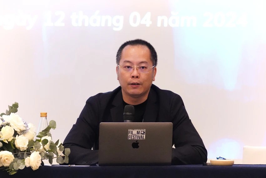 Ông Phạm Minh Toàn, Giám đốc điều hành Liên hoan phim quốc tế TP.  Hồ Chí Minh  lần 1 năm 2024