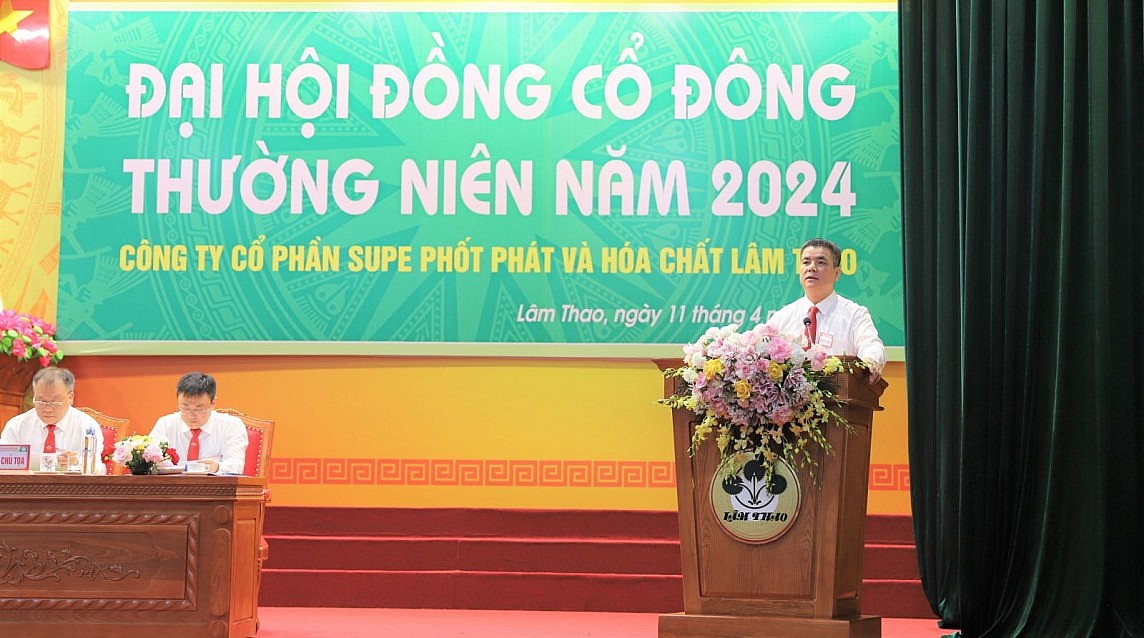 Supe Lâm Thao tổ chức thành công Đại hội đồng cổ đông thường niên năm 2024