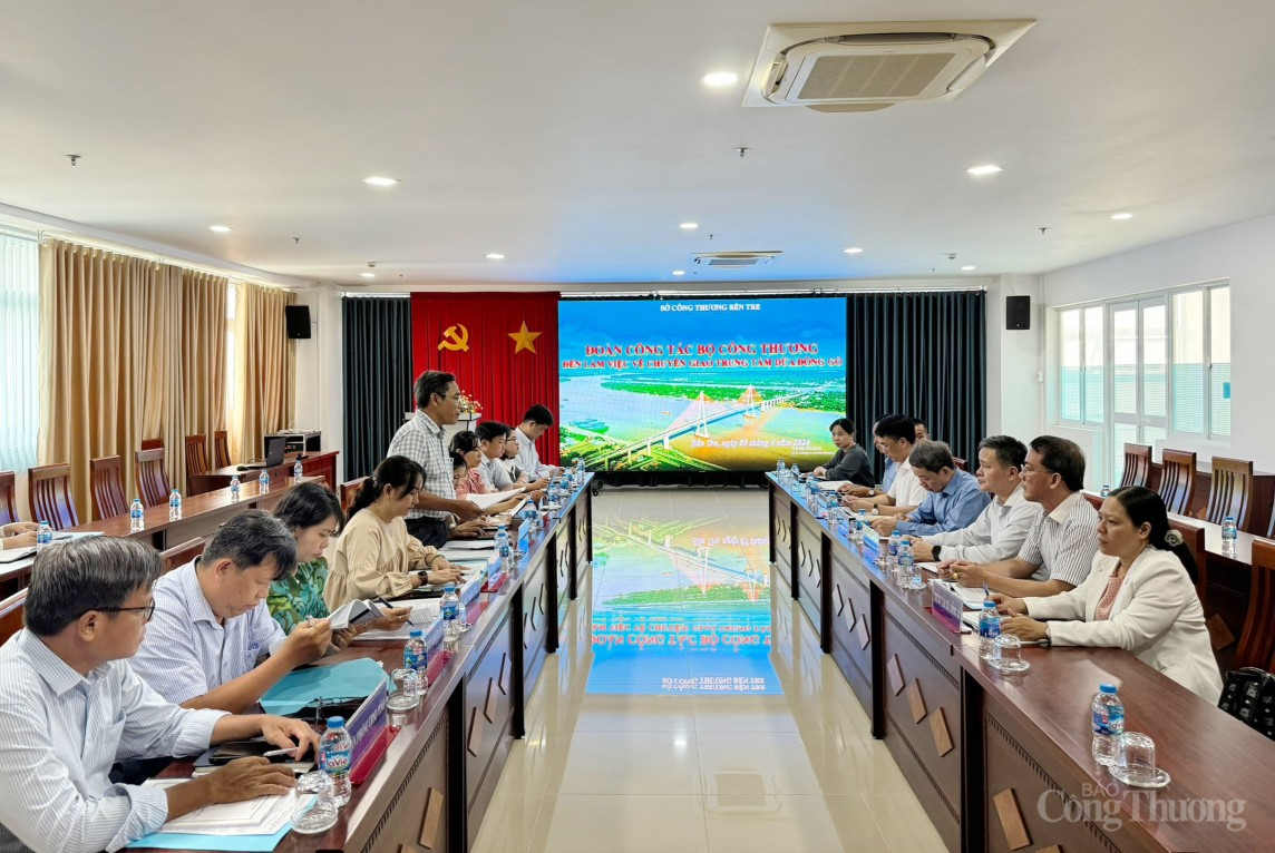 Hỗ trợ chuyển giao Trung tâm dừa Đồng Gò về tỉnh Bến Tre quản lý