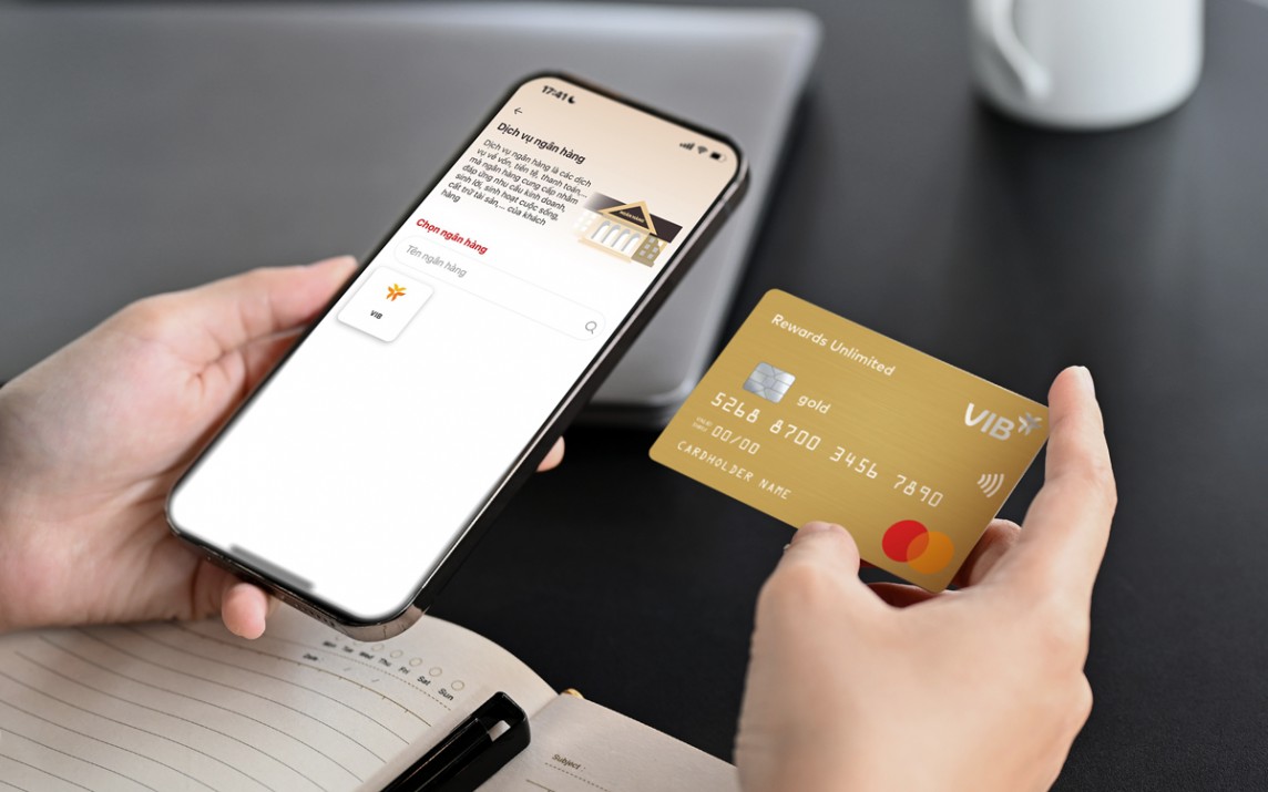 VIB là ngân hàng đầu tiên áp dụng mở thẻ tín dụng từ ứng dụng VNeID