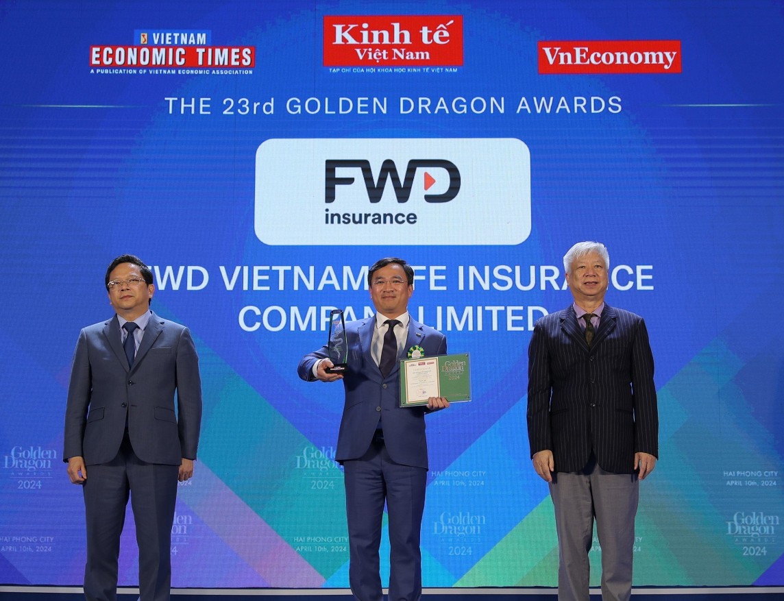Công ty bảo hiểm FWD giành cú đúp giải thưởng trong nước lẫn quốc tế về dịch vụ