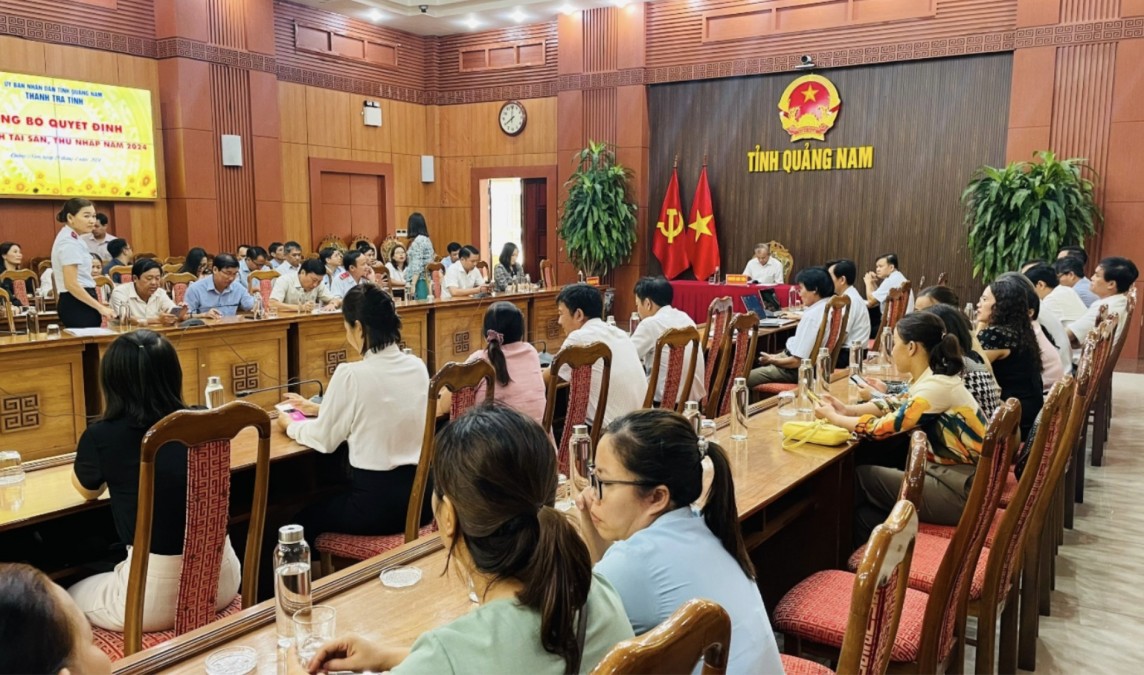 Quảng Nam: Chọn 86 người có chức vụ, quyền hạn để xác minh tài sản