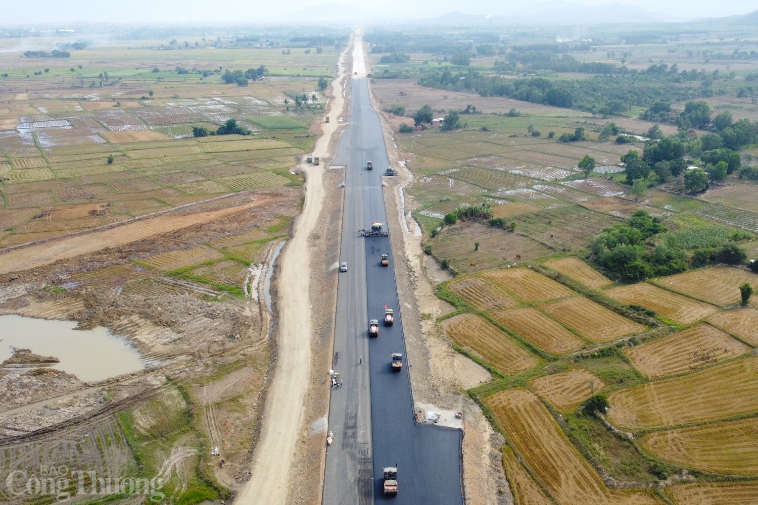 Hiện trạng cao tốc Vân Phong - Nha Trang sau hơn 1 năm thi công