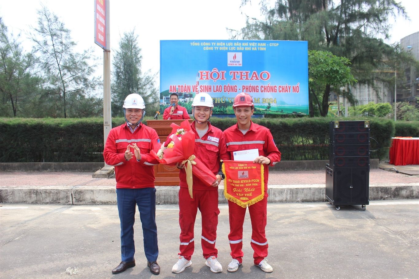 Công ty Điện lực Dầu khí Hà Tĩnh tổ chức Hội thao An toàn vệ sinh lao động-Phòng chống cháy nổ