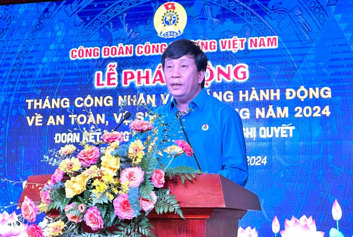 Công đoàn ngành Công Thương Việt Nam phát động tháng công nhân 2024