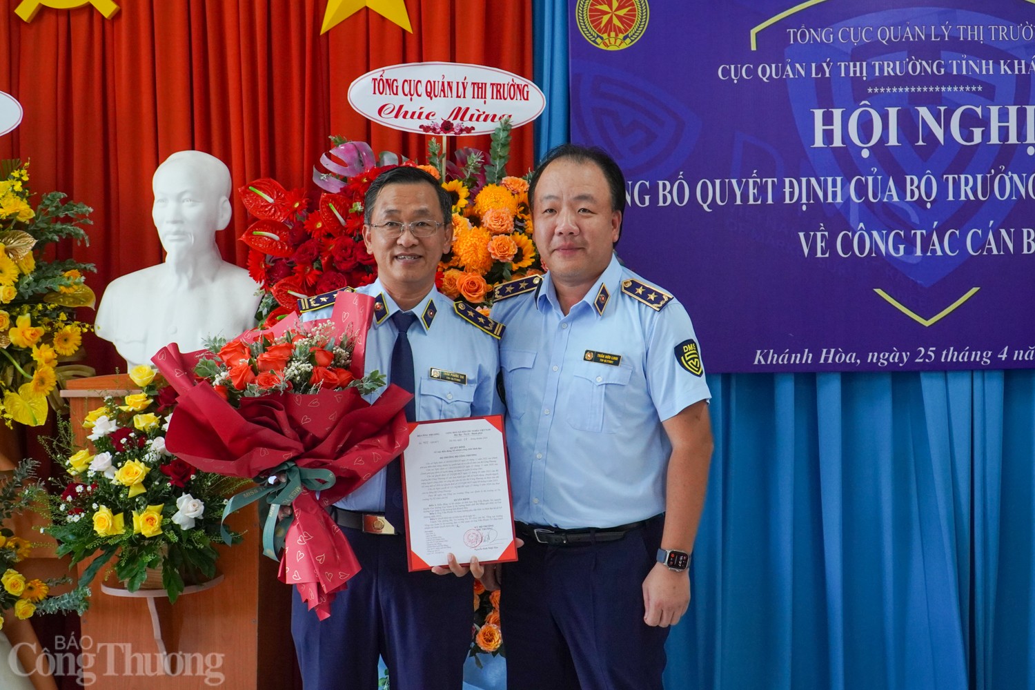 Bổ nhiệm ông Trần Phước Trí giữ chức Cục trưởng Cục Quản lý thị trường tỉnh Khánh Hoà