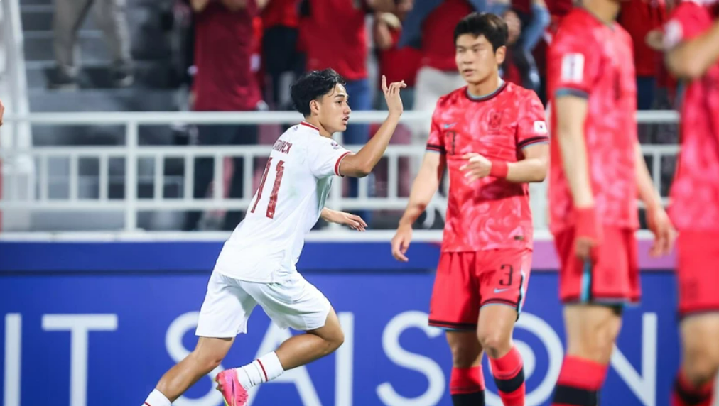 Highlight màn đấu súng điên rồ giữa U23 Indonesia và U23 Hàn Quốc