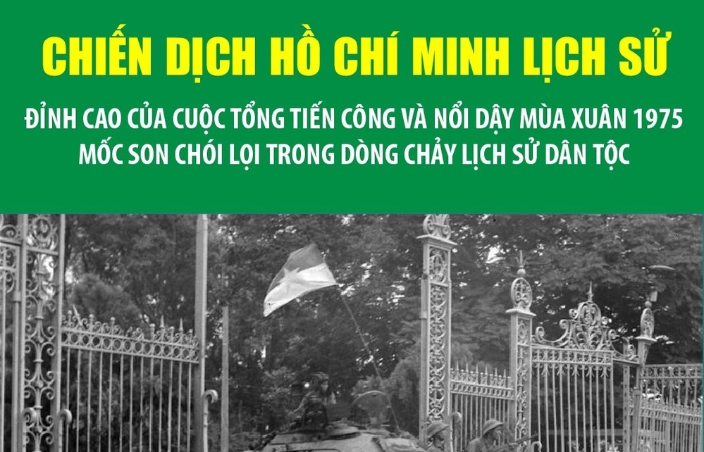 Chiến dịch Hồ Chí Minh lịch sử: Mốc son chói lọi trong dòng chảy lịch sử dân tộc