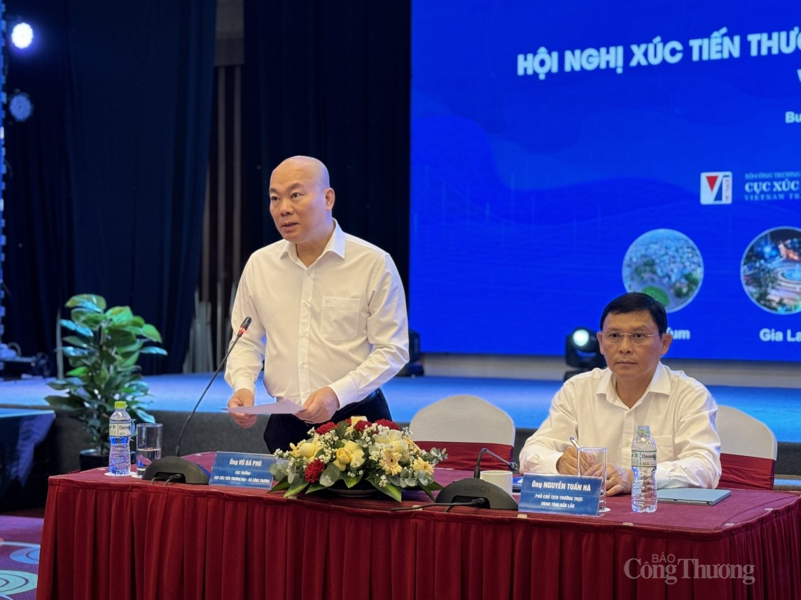 Đắk Lắk: Khai mạc Hội nghị xúc tiến thương mại và phát triển xuất nhập khẩu vùng Tây Nguyên