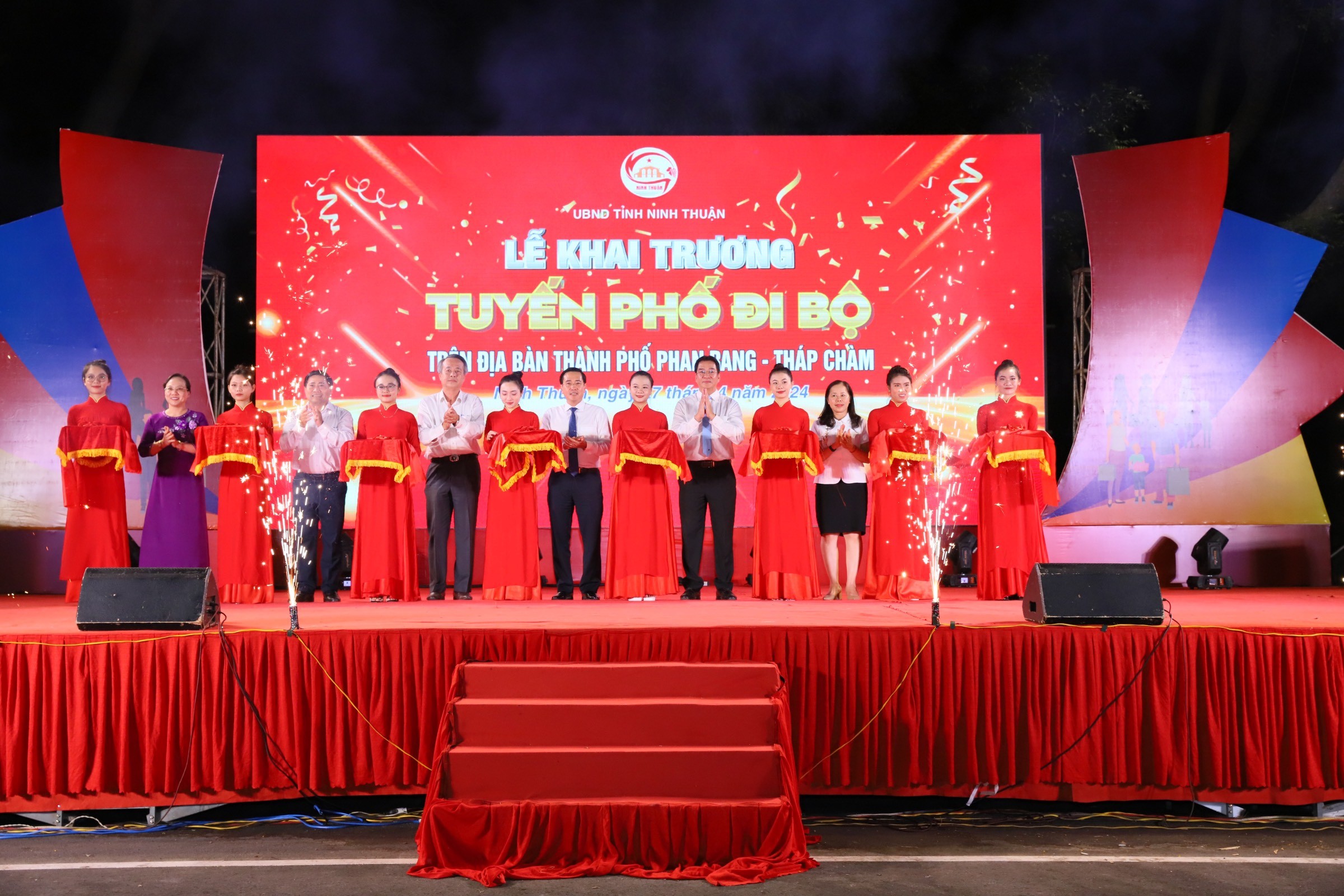 Ninh Thuận khai trương phố đi bộ tại TP. Phan Rang - Tháp Chàm