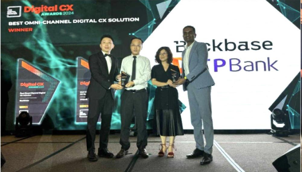 TPBank và Backbase được vinh danh tại The Digital CX Awards 2024